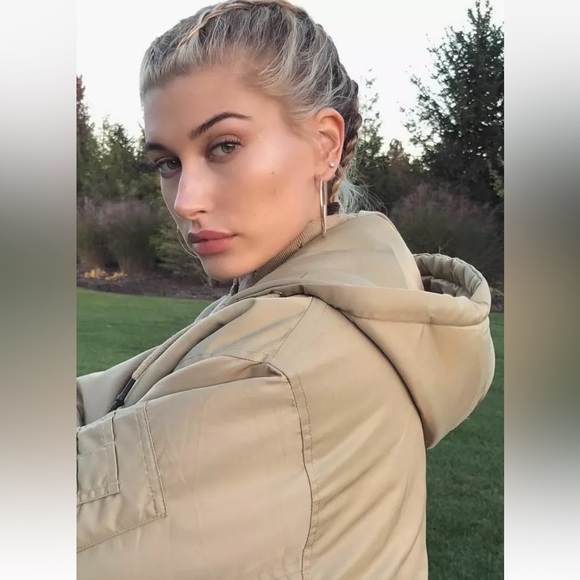 IRO tan oversized bomber jacket - Picture 3 of 12